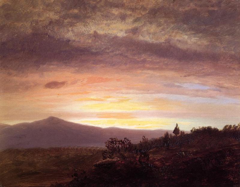 Frederic Edwin Church Mount Ktaadn oil painting picture